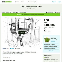 The Treehouse at Yale by Griffin Collier