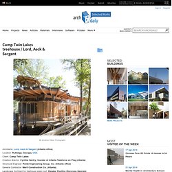 Camp Twin Lakes treehouse / Lord, Aeck & Sargent