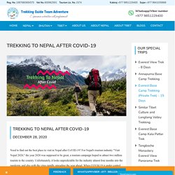 Trekking to Nepal After Covid 19 - Trekking Guide Adventure Team