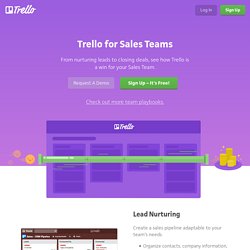 Trello for Sales Teams