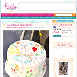 Trend Alert: Doodle Cakes & Cake Bars