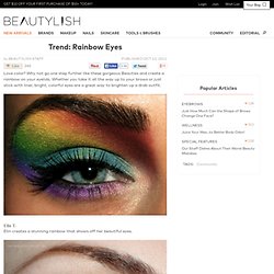 Trend: Rainbow Eyes