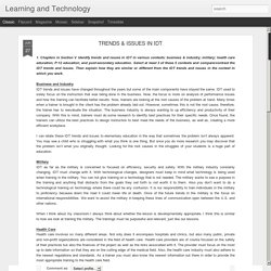 Learning and Technology