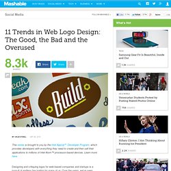 11 Trends in Web Logo Design: The Good, the Bad and the Overused