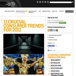 s 12 Consumer Trends for 2012