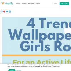 Trendy Wallpaper for girls Room
