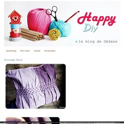 weaving fabric - Happiness blog by Gédane