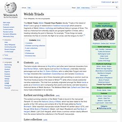 Welsh Triads