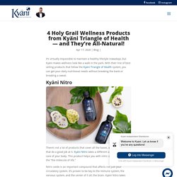 Kyäni Triangle of Health Benefits - Kyani Webstore