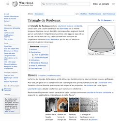 Triangle de Reuleaux