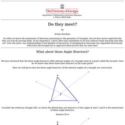 Triangle Proofs