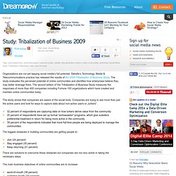 Digital » Blog Archive » Study: Tribalization of Business 2009