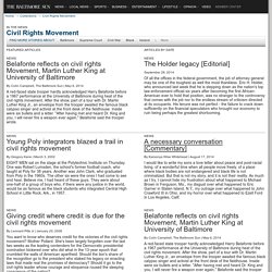 Articles about Civil Rights Movement - tribunedigital-baltimoresun