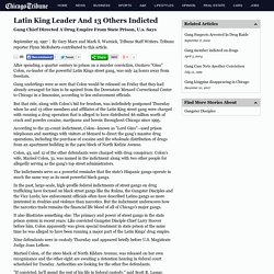 Latin King Leader And 13 Others Indicted - tribunedigital-chicagotribune