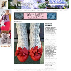Tribute sock: Knitty Spring+Summer 2010
