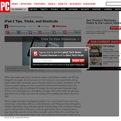 iPad 2 Tips, Tricks, and Shortcuts - Keep a Low Location Profile