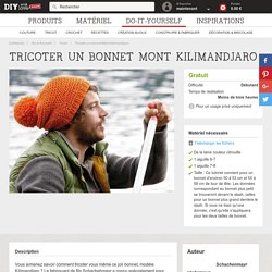 Tricoter un bonnet Mont Kilimandjaro