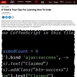 8 Tried & True Tips For Learning How To Code