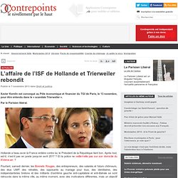 L’affaire de l’ISF de Hollande et Trierweiler rebondit