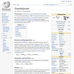 Trimethylarsine