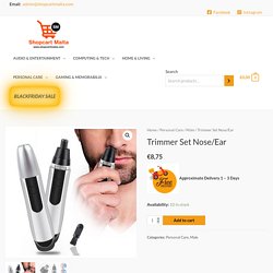 Trimmer Set Nose/Ear : Shopcart Malta