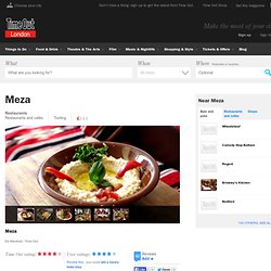 Meza - Tooting SW17 - Restaurant Review