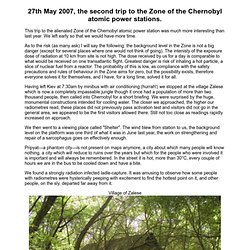 Trip to Chernobyl Zone 27th May 2007