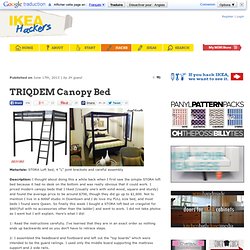 TRIQDEM Canopy Bed