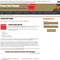 TRITON VOIT ROUGE – Triton Voit Rouge