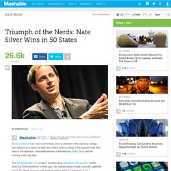 Triumph of the Nerds: Nate Silver Wins in 50 States