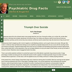 Psychiatric Drug Facts