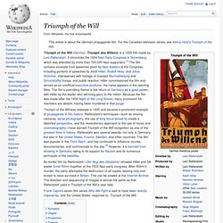 Triumph of the Will, wikipedia