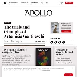 The trials and triumphs of Artemisia Gentileschi