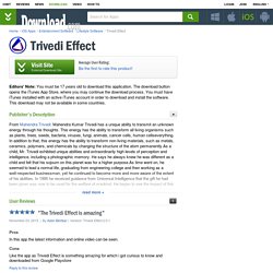 Trivedi Effect Podcast Available on CNET.com
