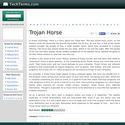Trojan Horse Definition