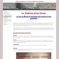 Trophée Jules Verne et records océaniques - Voile-Multicoques