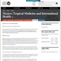 Tropical Medicine and International Health