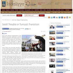 Salafi Trouble in Tunisia's Transition