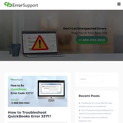 How to Troubleshoot QuickBooks Error 3371? - (888-66O-O6O7)