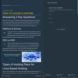 How to Choose Hosting - Full Guide & Troubleshooting