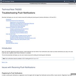 Troubleshoot connectivity Apple anp