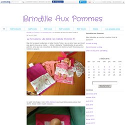 Le trousseau de bébé: les bébés Corolle #1 - Brindille Aux Pommes