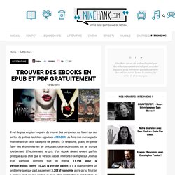 TROUVER DES EBOOKS EN EPUB ET PDF GRATUITEMENT – NiNeHank