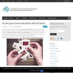 36 sites pour trouver des photos libres de droits