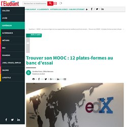 Trouver son MOOC : 12 plates-formes au banc d’essai