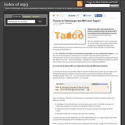 Trouver et Télécharger des MP3 avec Tagoo !
