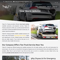 24 Hour Towing Services
