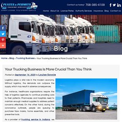 Your Trucking Business Is More Crucial Than You Think