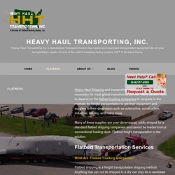 Flatbed Trucking Companies
