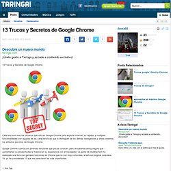 trucos para Google Chrome